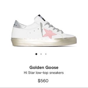 LAST CHANCE Golden Goose Sneakers - High Star SZ 7